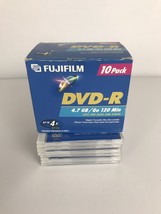 New Fujifilm DVD-R Video Recordable Disks 16-Pack 4.7 GB 120 Minutes with Cases - £16.81 GBP