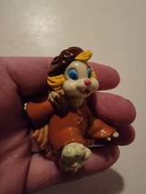 Vintage 1992 Rock A Doodle Edmond 3 Inch PVC Figure Cake Topper Goldcrest - $12.99