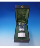 Christofle Silverplate Traveling Set 2pc Drinking Cup Napkin Ring in Box... - €315,23 EUR
