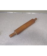 Antique PRIMITIVE Hand Carved Wood One-Piece Rolling Pin Farmhouse OLD K... - $22.43