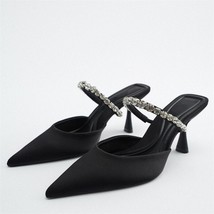 Sexy Women Elegant Summer Shoe Black 37 - £15.97 GBP