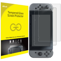 JETech Screen Protector for Nintendo Switch 2017 Tempered Glass Film 2-Pack - $23.99