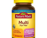 Nature Made Multi For Her -- 90 Tablets Exp 12/2024 - $19.30