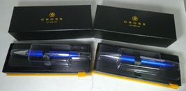 CROSS Rolling Ball Pen Stylo Roller Cobalt Blue  AT0725-4 in Brand Box W... - £216.24 GBP