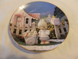 God Loveth A Cheerful Giver Precious Moments Collector Plate Sam Butcher... - $40.00