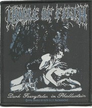 Cradle Of Filth Dark Faerytales 1996 - Woven Sew On Patch - No Longer Made Cof - £9.06 GBP