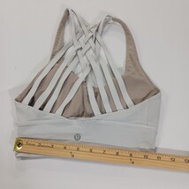 Lululemon Women's Gray Bra Size 2 image 5