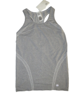 Gap Fit Women&#39;s GapFit Motion Athletic Gray Seamless Active Wicking Top ... - £13.41 GBP