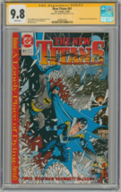 CGC SS 9.8 New Teen Titans #61 SIGNED George Perez Cover &amp; Art Batman Nightwing - £232.58 GBP