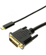 4xem 4XUSBCDVI6B 6FT USBC TO DVI ADAPTER USBC VIDEO CONVERTER BLACK 2M - $69.58 CAD