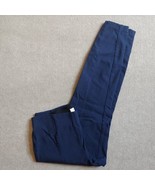 Style &amp;Co Skinny Legging Stretch Dress Pants Womens Sz S Navy blue Butto... - £17.05 GBP