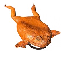 New Sugar Cane Toad Full Body Coin Purse Woman Crossbody Bag Latex Frog Card Hol - £30.53 GBP