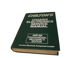 Chilton&#39;s 7726 Chassis Electronics Service Manual Prol Mechanic Edition ... - £42.72 GBP