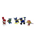 Paw Patrol Lot Toy Figures 5 Pc Skye Chase Marshall Rocky Super Pups - £10.94 GBP