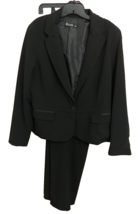 New York &amp; Company Women&#39;s Black Suit Size 18 Classic 2 Pc Set Business ... - $40.19