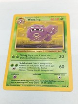 Pokemon Weezing LP Fossil Set 45/62 WOTC 199 NM - £2.75 GBP