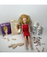 Vintage Tressy Doll with Clothes, Hair Stuff, &amp; Accessories With Key - $94.60 CAD