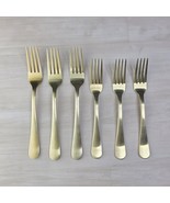 Bombay Santorini Gold Flatware Forks Set Of 6 - $19.69