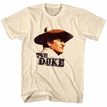 John Wayne The Duke Men&#39;s T Shirt Cowboy Western Hero American Legend Hero Top - £19.29 GBP+