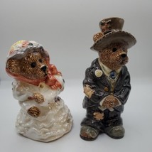 TBC 1998 BEARWARE POTTERY Vintage Salt &amp; Pepper Shakers Limited edition# 5E/2733 - £18.25 GBP