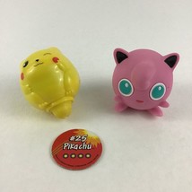 Pokemon Burger King Pikachu Jigglypuff Action Figures Lot Vintage Nintendo 90s - $14.80