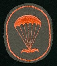 Circa 1960-1967, Ddr, Nva, Para, Nco, Sleeve Patch, Parachutist - £15.46 GBP