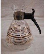 Old Vintage 50&#39;s or 60&#39;s Pyrex Glass Coffee Pot Carafe Kitchen Tool MCM USA - £21.01 GBP