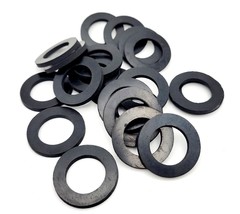 3/4&quot; ID Rubber Flat Washers 1 1/4&quot; OD Spacer Gasket 1/8&quot; Thick 3/4 x 1 1... - £8.11 GBP+