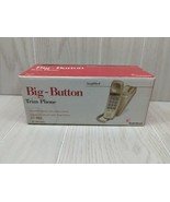 Radio Shack Big Button amplified trim phone 43-880 desktop untested ligh... - $13.50