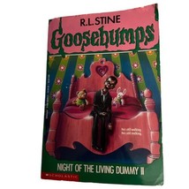 VTG Goosebumps #31 Night of the Living Dummy II Paperback 1st Edition R.L. Stine - £11.39 GBP