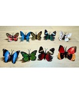 9 Pcs Butterfly Wall Art Creative Push Pins Decorate &amp; 1 wearable pin - $182.00 MXN