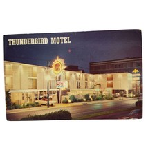 Postcard Thunderbird Motel Classic Car New Orleans LA Chrome Posted - $7.91