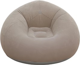 Ytoty Beanless Bag Inflatable Chair: A Washable Couch Bean Bag Chair Fol... - £29.24 GBP