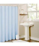 Light Blue Heavy Duty Magnetized Shower Curtain Liner Mildew Resistant - €8,11 EUR