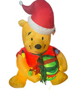 Gemmy Inflatable Winnie The Pooh Christmas Airblown Lighted Yard Decor 3... - £102.92 GBP