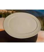 Vintage 17¼ Corelle Coordinates  Oval Platter Ivory - $370.72 MXN