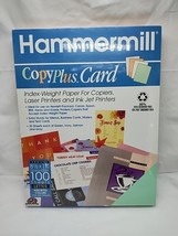 Hammermill CopyPlus Card 8 1/2&quot; X 11&quot; 100 Sheets Letter Assorted Colors - $20.33 CAD