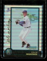 Vintage 1998 BOWMAN CHROME Refractor Baseball Card #209 FÉLIX MARTÍNEZ R... - £9.99 GBP