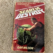 Search and Destroy Action Paperback Book by Gar Wilson from Gold Eagle 1989 - £9.74 GBP