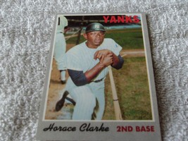 1970 Topps Horace Clarke # 623 Yankees Nm / Mint Or Better !! - £23.59 GBP