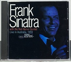 Frank Sinatra Red Norvo Quintet Live In Australia 1959 Audio CD 1997 Capitol - $5.95