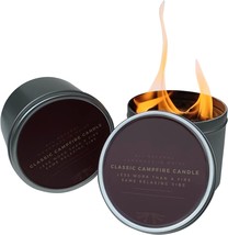 The Classic Campfire Candle: Tabletop Fire Pits | 3-5 Hours Of Burn Time |, 2 - £40.88 GBP
