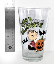 Peanuts - Linus Great Pumpkin Happy Halloween 16 oz Glass - £7.40 GBP