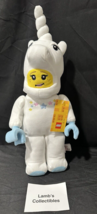 Lego The Manhattan Toy Co Unicorn Girl 17&quot; large minifig plushie stuffed... - £19.41 GBP