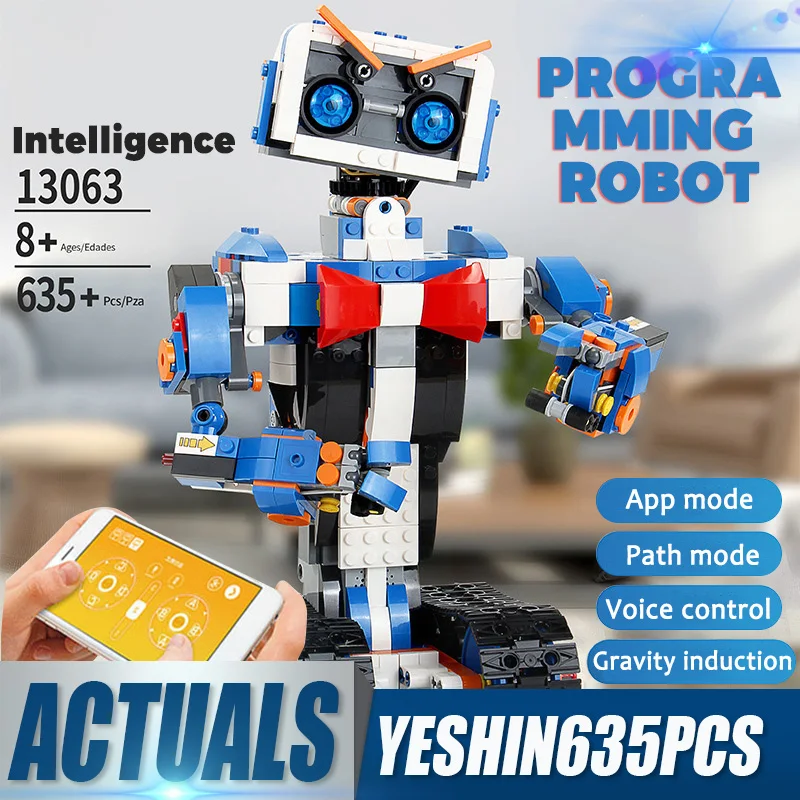 Mould King 13063 Intelligent Remote Control Programming Robot Compatible With Le - £79.09 GBP