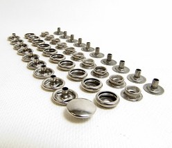 Snap Fasteners 100% Stainless Steel Boat Marine Snaps - The Real Stainle... - $187.46 MXN+