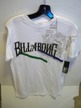 MEN&#39;S GUYS BILLABONG TEE T SHIRT WHITE logo CREST PRINT NEW $28 - $17.99