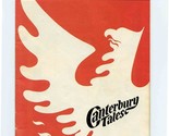 Canterbury Tales Program Phoenix Theatre London 1960&#39;s Jessie Evans Jack... - £11.05 GBP