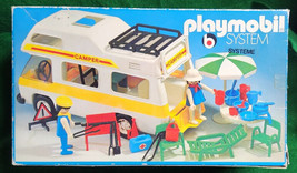 Playmobil 3258  Excellent Complete Mobile Home orig box  vintage 1979 - £45.14 GBP