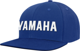 Yamaha Apparel Mens Hat Snap Back Cap Lid Royal Blue - £20.00 GBP